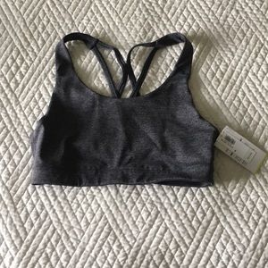 Old navy gray sports bra